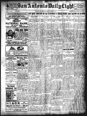 San Antonio Daily Light (San Antonio, Tex.), Vol. 22, No. 262, Ed. 1 Saturday, October 10, 1903