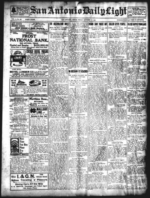 San Antonio Daily Light (San Antonio, Tex.), Vol. 22, No. 268, Ed. 1 Friday, October 16, 1903