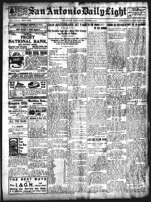 San Antonio Daily Light (San Antonio, Tex.), Vol. 22, No. 275, Ed. 1 Friday, October 23, 1903