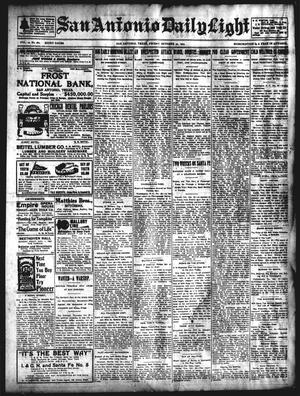 San Antonio Daily Light (San Antonio, Tex.), Vol. 22, No. 282, Ed. 1 Friday, October 30, 1903