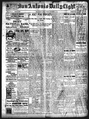 San Antonio Daily Light (San Antonio, Tex.), Vol. 22, No. 307, Ed. 1 Tuesday, November 24, 1903