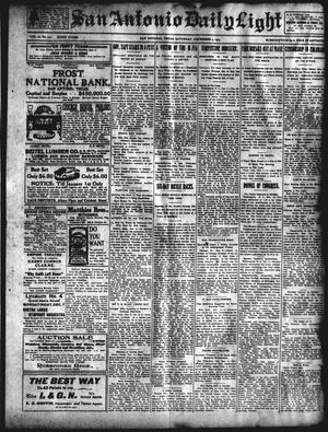 San Antonio Daily Light (San Antonio, Tex.), Vol. 22, No. 317, Ed. 1 Saturday, December 5, 1903