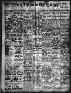 San Antonio Daily Light (San Antonio, Tex.), Vol. 22, No. 329, Ed. 1 Thursday, December 17, 1903