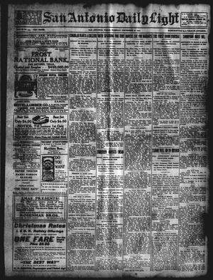 San Antonio Daily Light (San Antonio, Tex.), Vol. 22, No. 334, Ed. 1 Tuesday, December 22, 1903