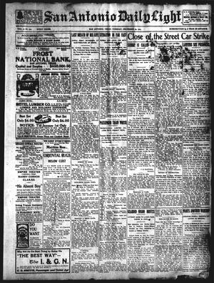 San Antonio Daily Light (San Antonio, Tex.), Vol. 22, No. 340, Ed. 1 Tuesday, December 29, 1903