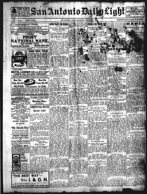 San Antonio Daily Light (San Antonio, Tex.), Vol. 22, No. 341, Ed. 1 Wednesday, December 30, 1903