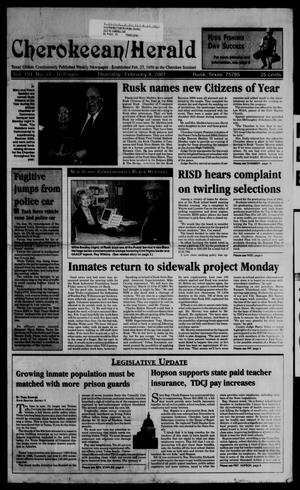 Cherokeean/Herald (Rusk, Tex.), Vol. 151, No. 51, Ed. 1 Thursday, February 8, 2001