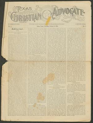 Primary view of object titled 'Texas Christian Advocate (Dallas, Tex.), Vol. 50, No. 8, Ed. 1 Thursday, October 15, 1903'.