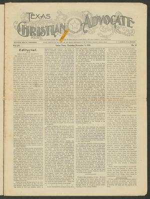 Texas Christian Advocate (Dallas, Tex.), Vol. 55, No. 12, Ed. 1 Thursday, November 5, 1908