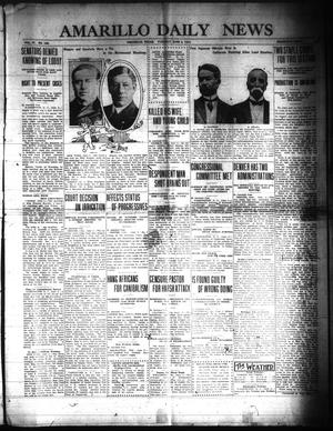 Amarillo Daily News (Amarillo, Tex.), Vol. 4, No. 182, Ed. 1 Tuesday, June 3, 1913