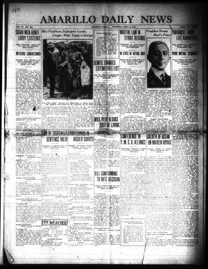 Amarillo Daily News (Amarillo, Tex.), Vol. 4, No. 190, Ed. 1 Thursday, June 12, 1913