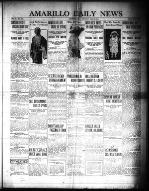 Amarillo Daily News (Amarillo, Tex.), Vol. 4, No. 196, Ed. 1 Thursday, June 19, 1913