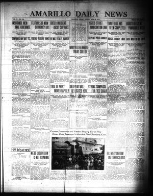 Amarillo Daily News (Amarillo, Tex.), Vol. 4, No. 197, Ed. 1 Friday, June 20, 1913