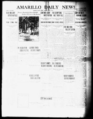 Amarillo Daily News (Amarillo, Tex.), Vol. 4, No. 206, Ed. 1 Tuesday, July 1, 1913
