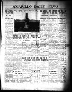 Amarillo Daily News (Amarillo, Tex.), Vol. 4, No. 207, Ed. 1 Wednesday, July 2, 1913