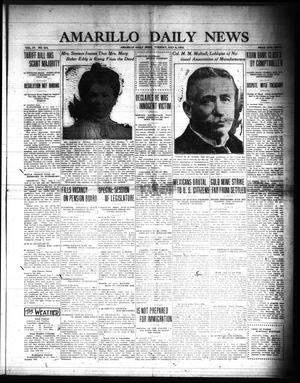 Amarillo Daily News (Amarillo, Tex.), Vol. 4, No. 212, Ed. 1 Tuesday, July 8, 1913