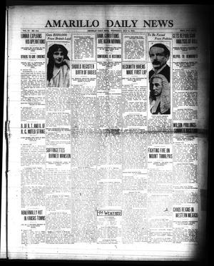 Amarillo Daily News (Amarillo, Tex.), Vol. 4, No. 213, Ed. 1 Wednesday, July 9, 1913