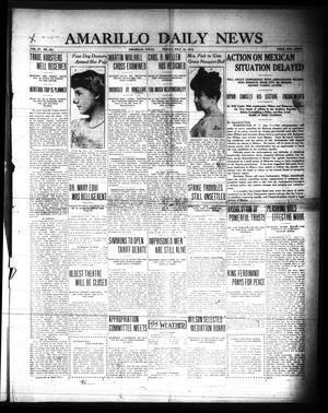 Amarillo Daily News (Amarillo, Tex.), Vol. 4, No. 221, Ed. 1 Friday, July 18, 1913