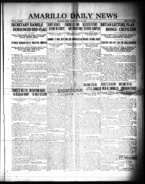 Amarillo Daily News (Amarillo, Tex.), Vol. 4, No. 222, Ed. 1 Saturday, July 19, 1913