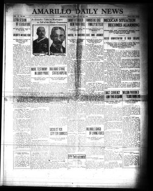 Amarillo Daily News (Amarillo, Tex.), Vol. 4, No. 224, Ed. 1 Tuesday, July 22, 1913