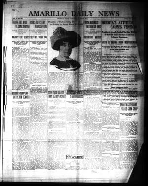 Primary view of object titled 'Amarillo Daily News (Amarillo, Tex.), Vol. 4, No. 240, Ed. 1 Saturday, August 9, 1913'.