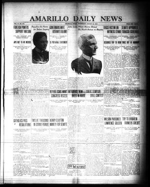Amarillo Daily News (Amarillo, Tex.), Vol. 4, No. 243, Ed. 1 Wednesday, August 13, 1913