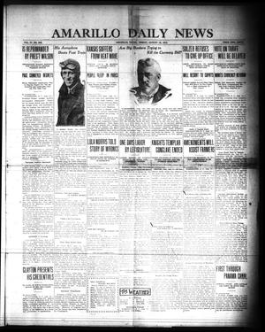Amarillo Daily News (Amarillo, Tex.), Vol. 4, No. 245, Ed. 1 Friday, August 15, 1913