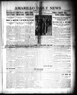 Amarillo Daily News (Amarillo, Tex.), Vol. 4, No. 266, Ed. 1 Tuesday, September 9, 1913