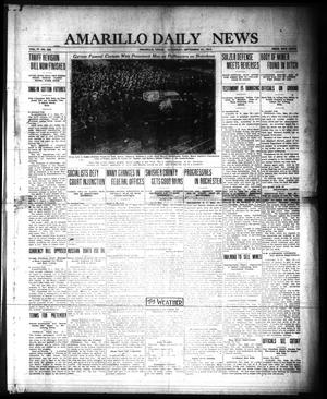 Amarillo Daily News (Amarillo, Tex.), Vol. 4, No. 282, Ed. 1 Saturday, September 27, 1913