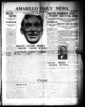 Amarillo Daily News (Amarillo, Tex.), Vol. 4, No. 291, Ed. 1 Tuesday, October 7, 1913