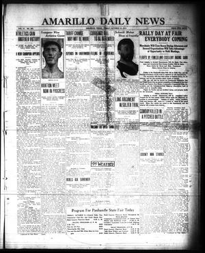 Amarillo Daily News (Amarillo, Tex.), Vol. 4, No. 293, Ed. 1 Friday, October 10, 1913