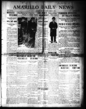 Amarillo Daily News (Amarillo, Tex.), Vol. 4, No. 119, Ed. 1 Saturday, March 21, 1914