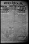 Thumbnail image of item number 1 in: 'Weekly Corpus Christi Caller (Corpus Christi, Tex.), Vol. 25, No. 5, Ed. 1 Friday, January 24, 1908'.