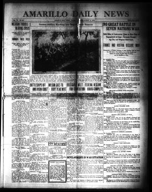 Amarillo Daily News (Amarillo, Tex.), Vol. 4, No. 241, Ed. 1 Tuesday, August 11, 1914
