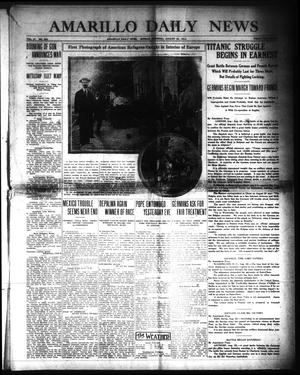 Amarillo Daily News (Amarillo, Tex.), Vol. 4, No. 252, Ed. 1 Sunday, August 23, 1914