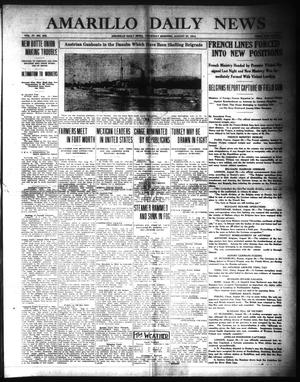 Amarillo Daily News (Amarillo, Tex.), Vol. 4, No. 255, Ed. 1 Thursday, August 27, 1914