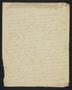 Primary view of [Letter from Andrew D. Campbell to Elizabeth Upshur Teackle, July 10, 1813]