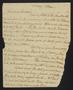 Primary view of [Letter from Elizabeth Upshur Teackle to her husband, Littleton Dennis Teackle, August 20, 1813]