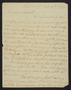 Primary view of [Letter from Elizabeth Upshur Teackle to her husband, Littleton Dennis Teackle, September 4, 1813]