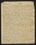 Primary view of [Letter from Elizabeth Upshur Teackle to her sister, Ann Upshur Eyre, 1813]
