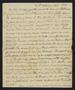 Thumbnail image of item number 1 in: '[Letter from Elizabeth Upshur Teackle to her daughter, Elizabeth Ann Upshur Teackle, October 23, 1815]'.