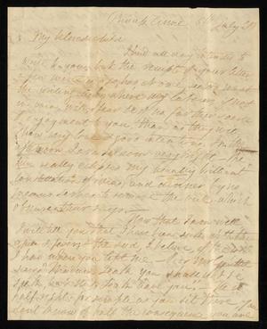 [Letter from Elizabeth Upshur Teackle to her daughter, Elizabeth Ann Upshur Teackle, July 5, 1818]
