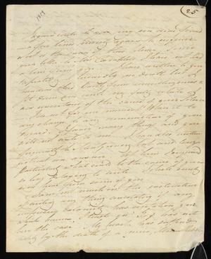 [Letter from Andrew D. Campbell to Elizabeth Upshur Teackle, April 8, 1819]