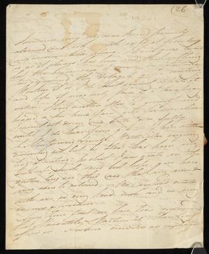 [Letter from Andrew D. Campbell to Elizabeth Upshur Teackle, June 1, 1819]