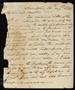 Thumbnail image of item number 1 in: '[Letter from Littleton D. Teackle to his wife Elizabeth Upshur Teackle and his daughter Elizabeth Ann Upshur Teackle, January 24, 1823]'.