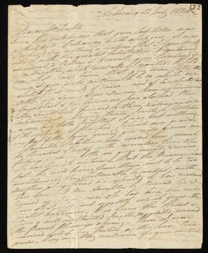 [Letter from Andrew D. Campbell to Elizabeth Upshur Teackle, July 12, 1824]