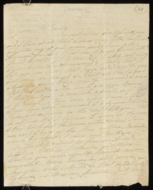 [Letter from Andrew D. Campbell to Elizabeth Upshur Teackle, March 6, 1825]