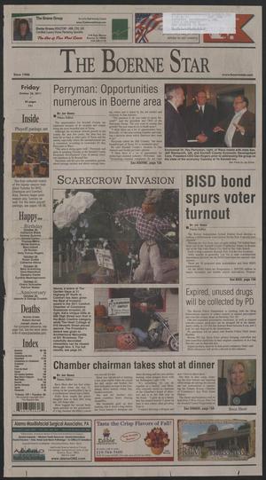 Primary view of object titled 'The Boerne Star (Boerne, Tex.), Vol. 105, No. 86, Ed. 1 Friday, October 28, 2011'.