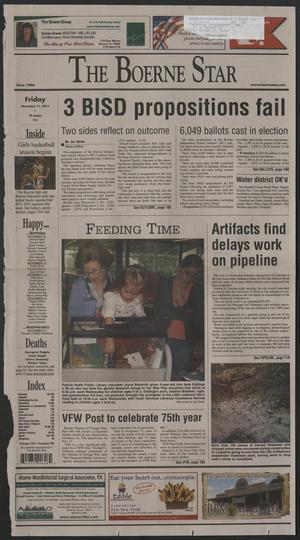 Primary view of object titled 'The Boerne Star (Boerne, Tex.), Vol. 105, No. 90, Ed. 1 Friday, November 11, 2011'.