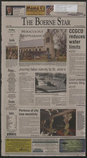 Primary view of object titled 'The Boerne Star (Boerne, Tex.), Vol. 105, No. 100, Ed. 1 Friday, December 16, 2011'.